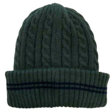 RLX GOLF Polo　メンズ ケーブルニット ビーニー RMF2502 GR グリーン 詳細1