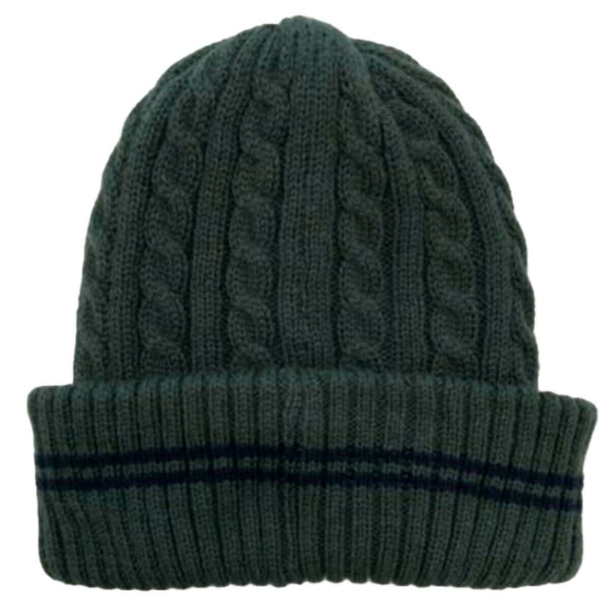 RLX GOLF Polo　メンズ ケーブルニット ビーニー RMF2502 GR グリーン 詳細1
