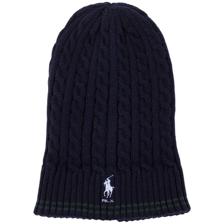 ラルフ ローレン RLX GOLF Polo メンズ ケーブルニット ビーニー