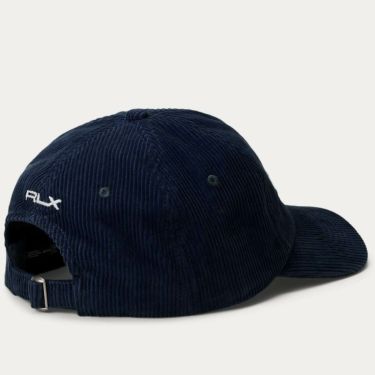 RLX GOLF Polo　RLX コーデュロイ キャップ 410 ネイビー　2025年モデル 詳細1