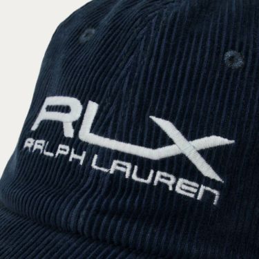 RLX GOLF Polo　RLX コーデュロイ キャップ 410 ネイビー　2025年モデル 詳細2