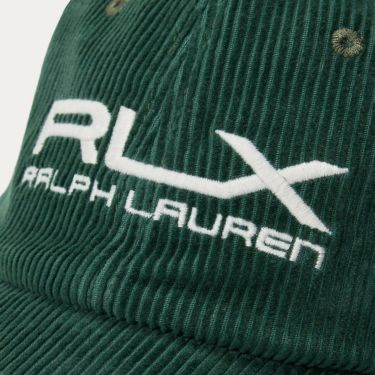 RLX GOLF Polo　RLX コーデュロイ キャップ 301 ダークグリーン　2025年モデル 詳細2