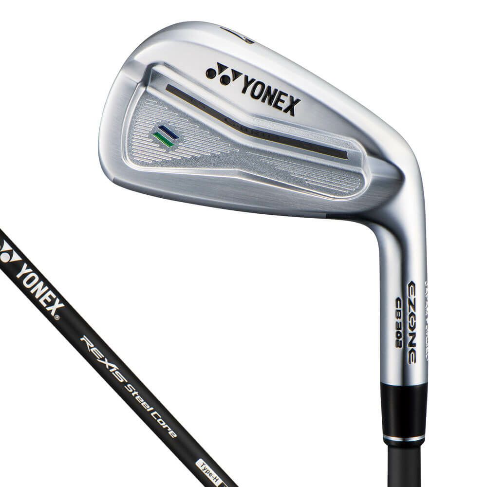 ヨネックス　EZONE イーゾーン CB302 アイアン　6本セット（＃5～9、PW）　REXIS SteelCore Type-H 110 カーボン シャフト 詳細1