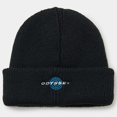 キャロウェイ Callaway　メンズ ロゴワッペン ビーニー C25291120 1010 ブラック　2025年モデル ブラック 詳細2