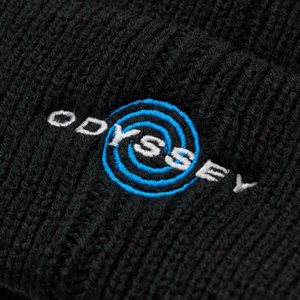 キャロウェイ Callaway　メンズ ロゴワッペン ビーニー C25291120 1010 ブラック　2025年モデル ブラック 詳細4