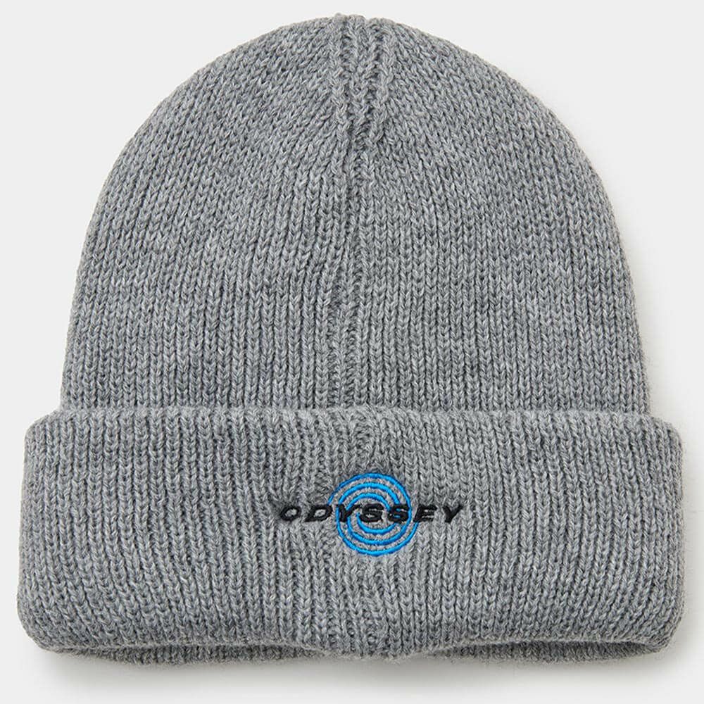 キャロウェイ Callaway　メンズ ロゴワッペン ビーニー C25291120 1021 グレー　2025年モデル グレー 詳細2