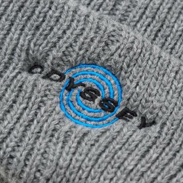 キャロウェイ Callaway　メンズ ロゴワッペン ビーニー C25291120 1021 グレー　2025年モデル グレー 詳細4