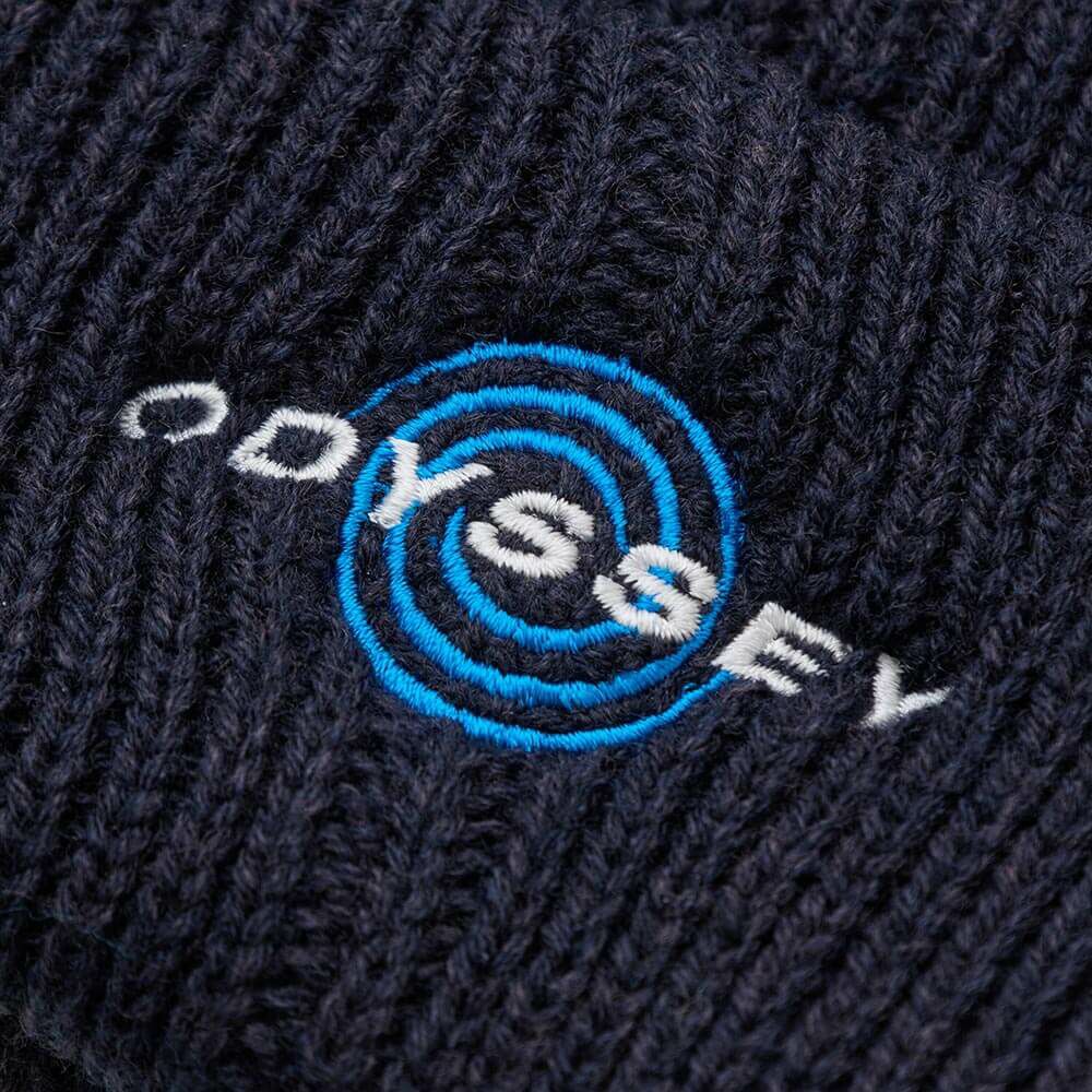 キャロウェイ Callaway　メンズ ロゴワッペン ビーニー C25291120 1120 ネイビー　2025年モデル ネイビー 詳細4