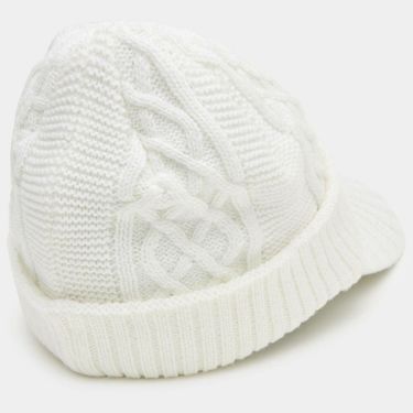 キャロウェイ Callaway　メンズ ツバ付き ニットキャップ C25291121 1030 ホワイト　2025年モデル ホワイト 詳細2