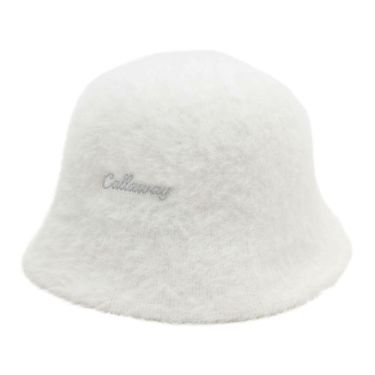 キャロウェイ Callaway　レディース バケットハット C25291214 1030 ホワイト　2025年モデル ホワイト