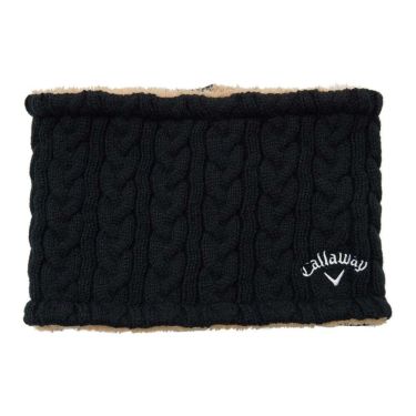キャロウェイ Callaway　メンズ リバーシブル ネックウォーマー C25298100 1010 ブラック　2025年モデル ブラック