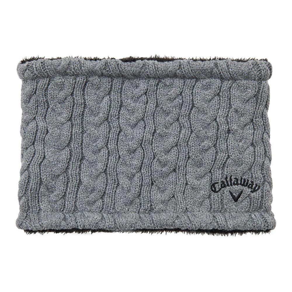 キャロウェイ Callaway　メンズ リバーシブル ネックウォーマー C25298100 1021 グレー　2025年モデル グレー