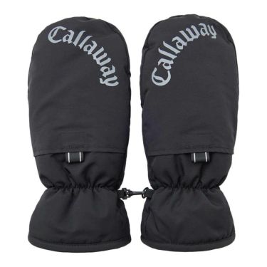 キャロウェイ Callaway　メンズ カイロポケット付き 両手用 ミトン C25298104 1010 ブラック　2025年モデル ブラック