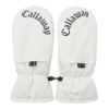 キャロウェイ Callaway　メンズ カイロポケット付き 両手用 ミトン C25298104 1030 ホワイト　2025年モデル ホワイト