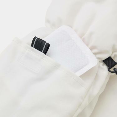 キャロウェイ Callaway　メンズ カイロポケット付き 両手用 ミトン C25298104 1030 ホワイト　2025年モデル ホワイト 詳細4