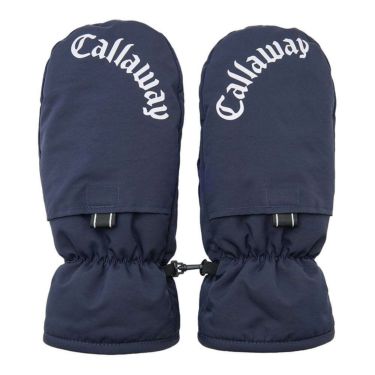 キャロウェイ Callaway　メンズ カイロポケット付き 両手用 ミトン C25298104 1120 ネイビー　2025年モデル ネイビー