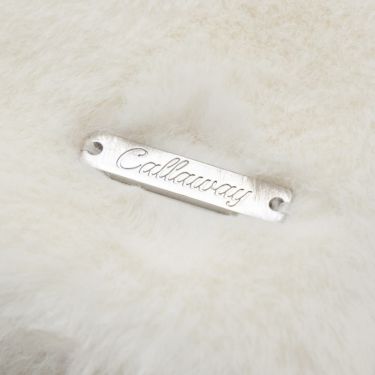 キャロウェイ Callaway　レディース ネックウォーマー C25298205 1030 ホワイト　2025年モデル ホワイト 詳細3