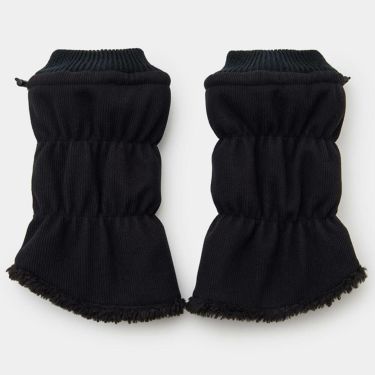 キャロウェイ Callaway　レディース リバーシブル ショート レッグウォーマー C25298207 1010 ブラック　2025年モデル ブラック 詳細2