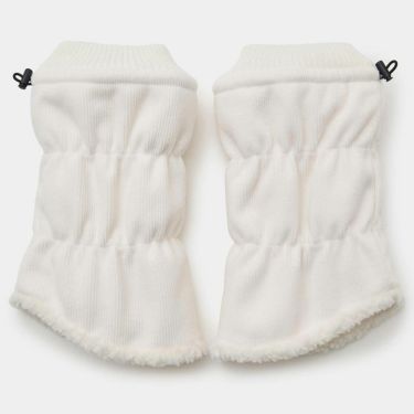 キャロウェイ Callaway　レディース リバーシブル ショート レッグウォーマー C25298207 1030 ホワイト　2025年モデル ホワイト 詳細2