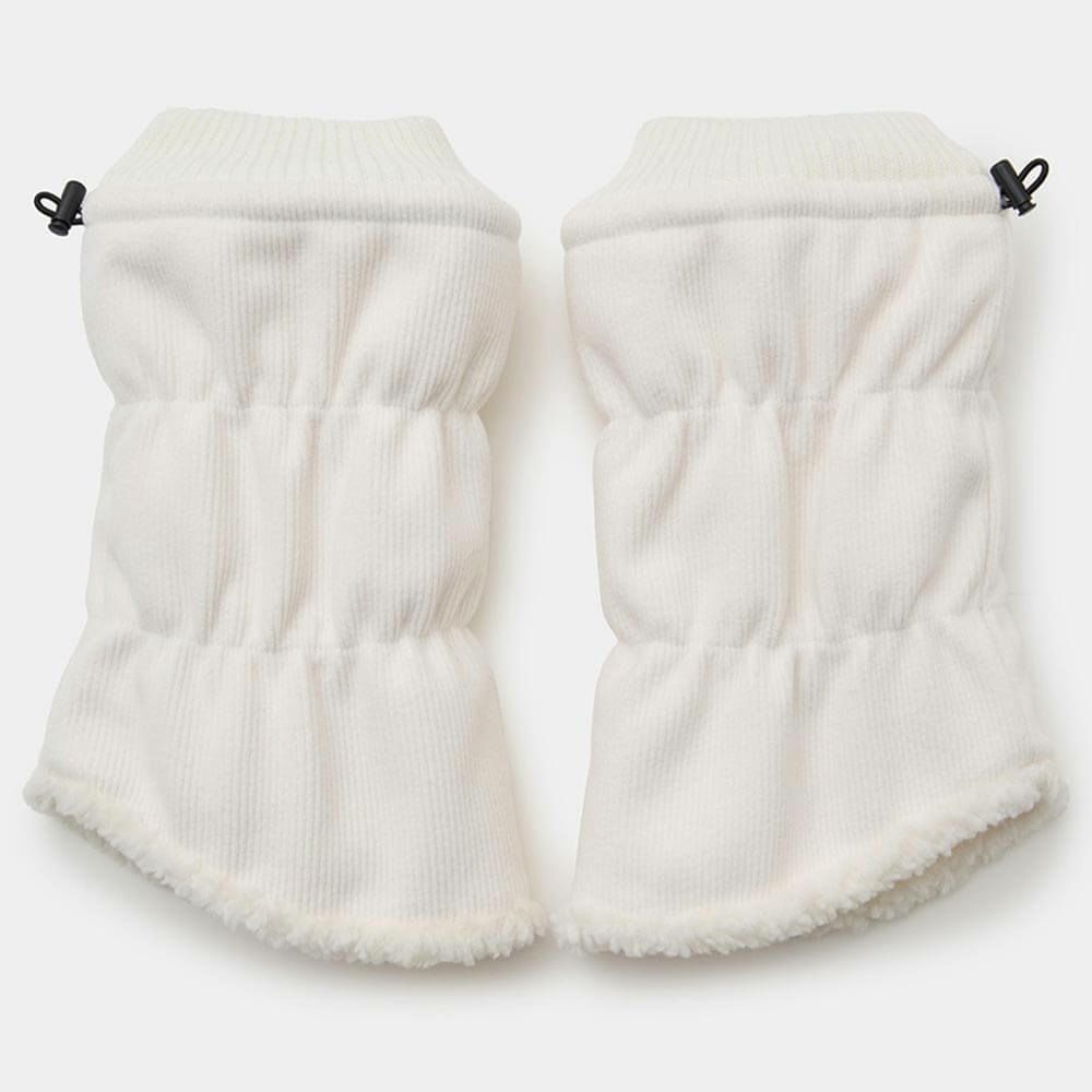 キャロウェイ Callaway　レディース リバーシブル ショート レッグウォーマー C25298207 1030 ホワイト　2025年モデル ホワイト 詳細2