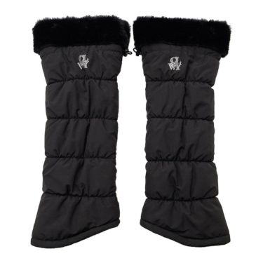 キャロウェイ Callaway　レディース 裏フリース レッグウォーマー C25298209 1010 ブラック　2025年モデル ブラック