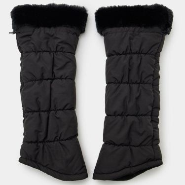 キャロウェイ Callaway　レディース 裏フリース レッグウォーマー C25298209 1010 ブラック　2025年モデル ブラック 詳細2