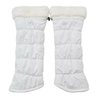 キャロウェイ Callaway　レディース 裏フリース レッグウォーマー C25298209 1030 ホワイト　2025年モデル ホワイト