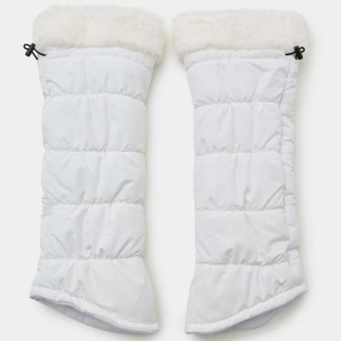 キャロウェイ Callaway　レディース 裏フリース レッグウォーマー C25298209 1030 ホワイト　2025年モデル ホワイト 詳細2