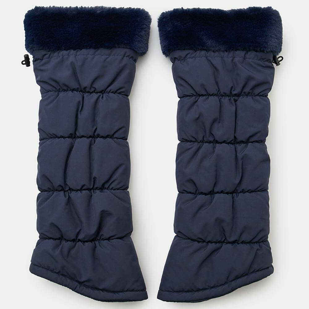 キャロウェイ Callaway　レディース 裏フリース レッグウォーマー C25298209 1120 ネイビー　2025年モデル ネイビー 詳細2