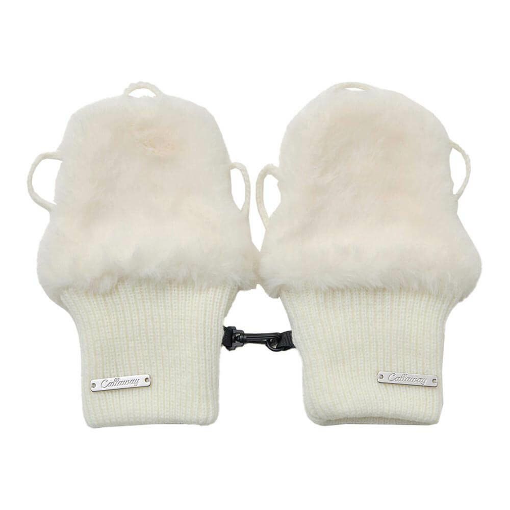 キャロウェイ Callaway　レディース ハンドウォーマー C25298210 1030 ホワイト　2025年モデル ホワイト