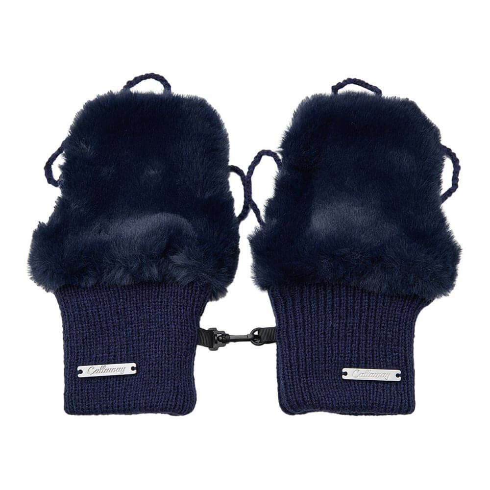 キャロウェイ Callaway　レディース ハンドウォーマー C25298210 1120 ネイビー　2025年モデル ネイビー