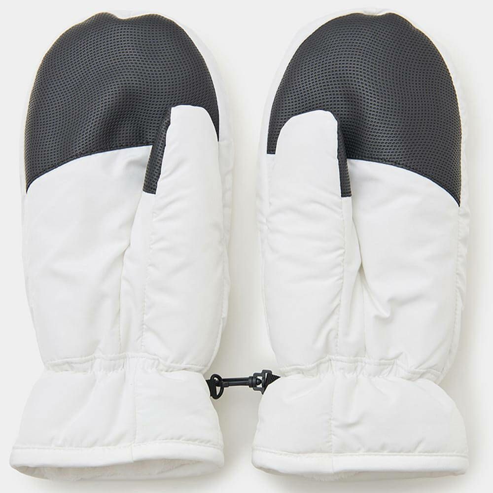 キャロウェイ Callaway　レディース カイロポケット付き 両手用 ミトン C25298211 1030 ホワイト　2025年モデル ホワイト 詳細2