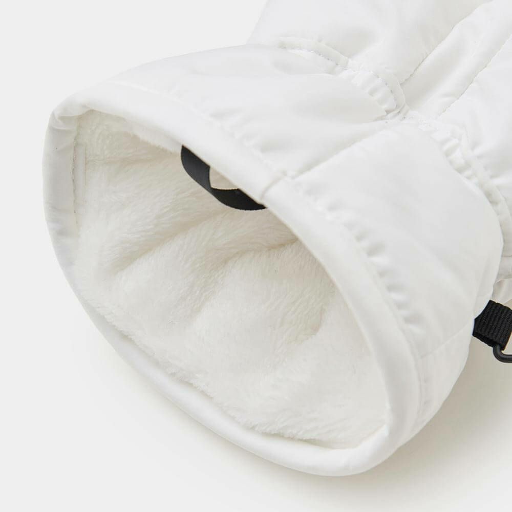 キャロウェイ Callaway　レディース カイロポケット付き 両手用 ミトン C25298211 1030 ホワイト　2025年モデル ホワイト 詳細3