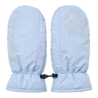 キャロウェイ Callaway　レディース カイロポケット付き 両手用 ミトン C25298211 1112 ブルー　2025年モデル ブルー