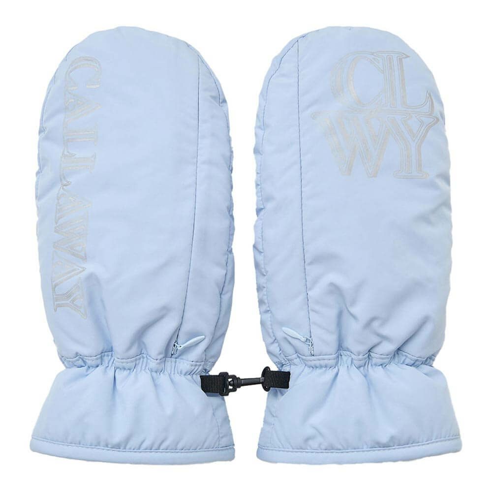 キャロウェイ Callaway　レディース カイロポケット付き 両手用 ミトン C25298211 1112 ブルー　2025年モデル ブルー