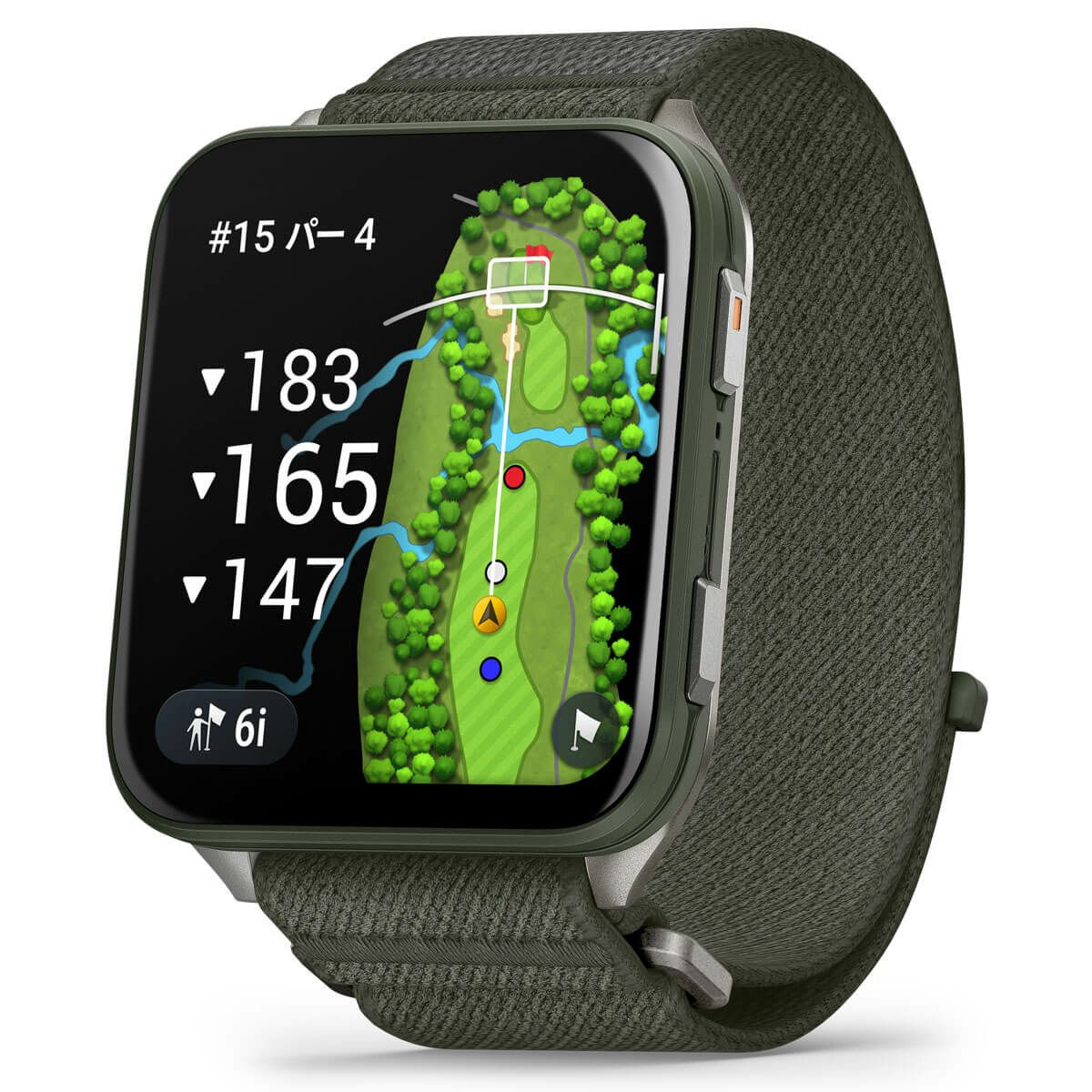 Garmin ガーミン　Venu X1 ヴェニューX1 フィットネスGPSウォッチ 距離計 010-02980 22 モス　2025年モデル Moss 詳細2