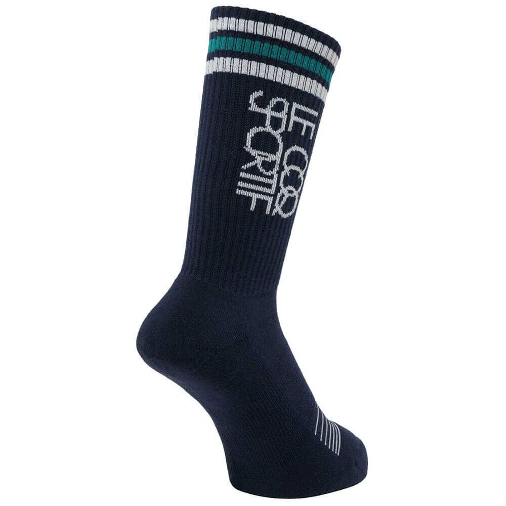 ルコック Le coq sportif　メンズ レギュラー丈 ソックス LG5FSO02M NV00 ネイビー　2025年モデル ネイビー 詳細2