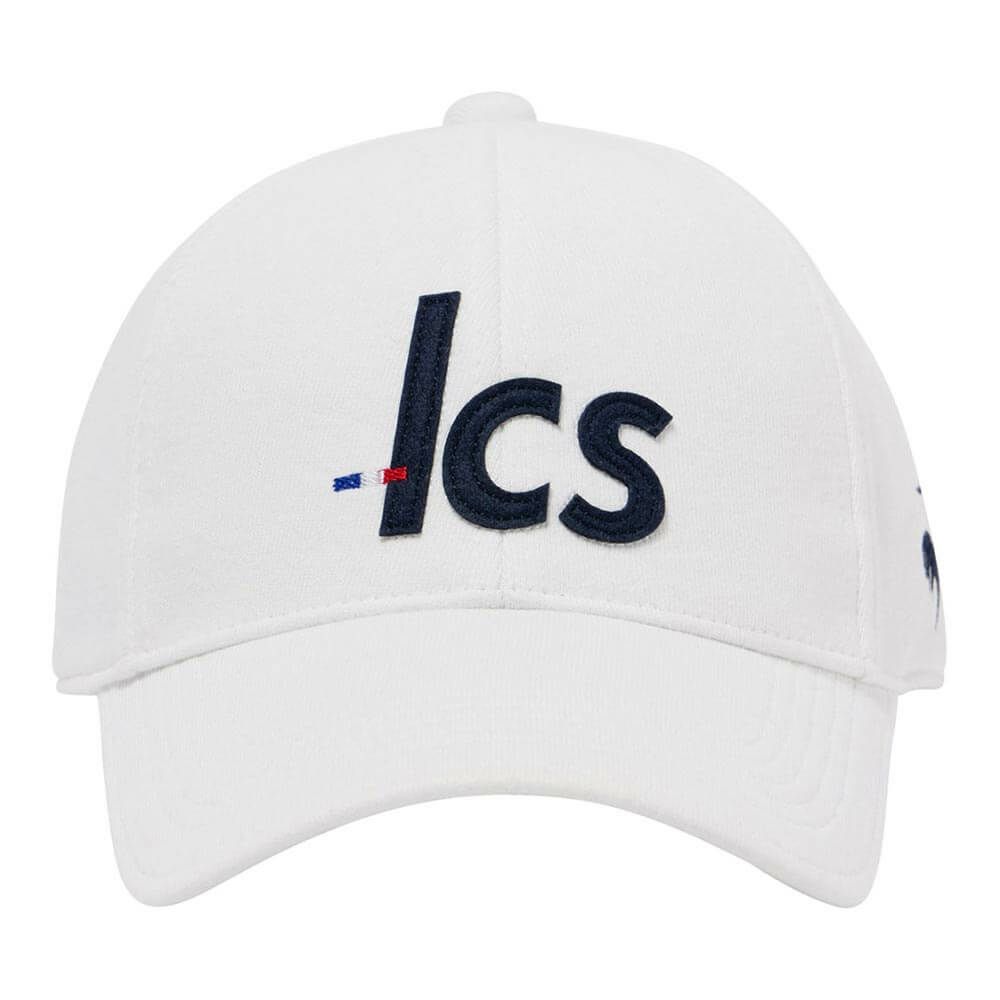 ルコック Le coq sportif　メンズ まぶガード キャップ LG5FCP01M WH00 ホワイト　2025年モデル ホワイト