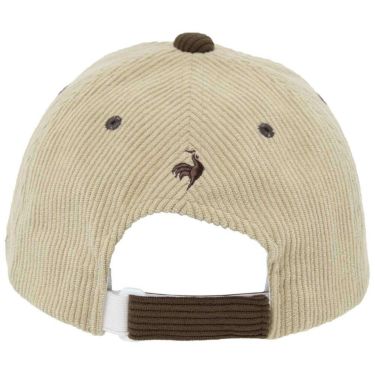 ルコック Le coq sportif　レディース コーデュロイ キャップ LG5FCP03L BG00 ベージュ　2025年モデル ベージュ 詳細2