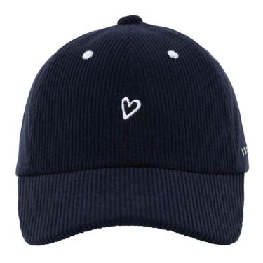 ルコック Le coq sportif　レディース コーデュロイ キャップ LG5FCP03L NV00 ネイビー　2025年モデル ネイビー