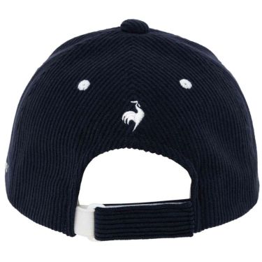 ルコック Le coq sportif　レディース コーデュロイ キャップ LG5FCP03L NV00 ネイビー　2025年モデル ネイビー 詳細2