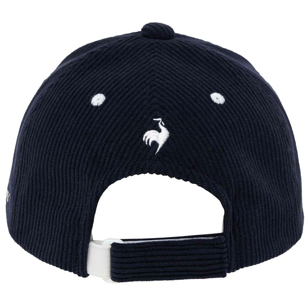 ルコック Le coq sportif　レディース コーデュロイ キャップ LG5FCP03L NV00 ネイビー　2025年モデル ネイビー 詳細2