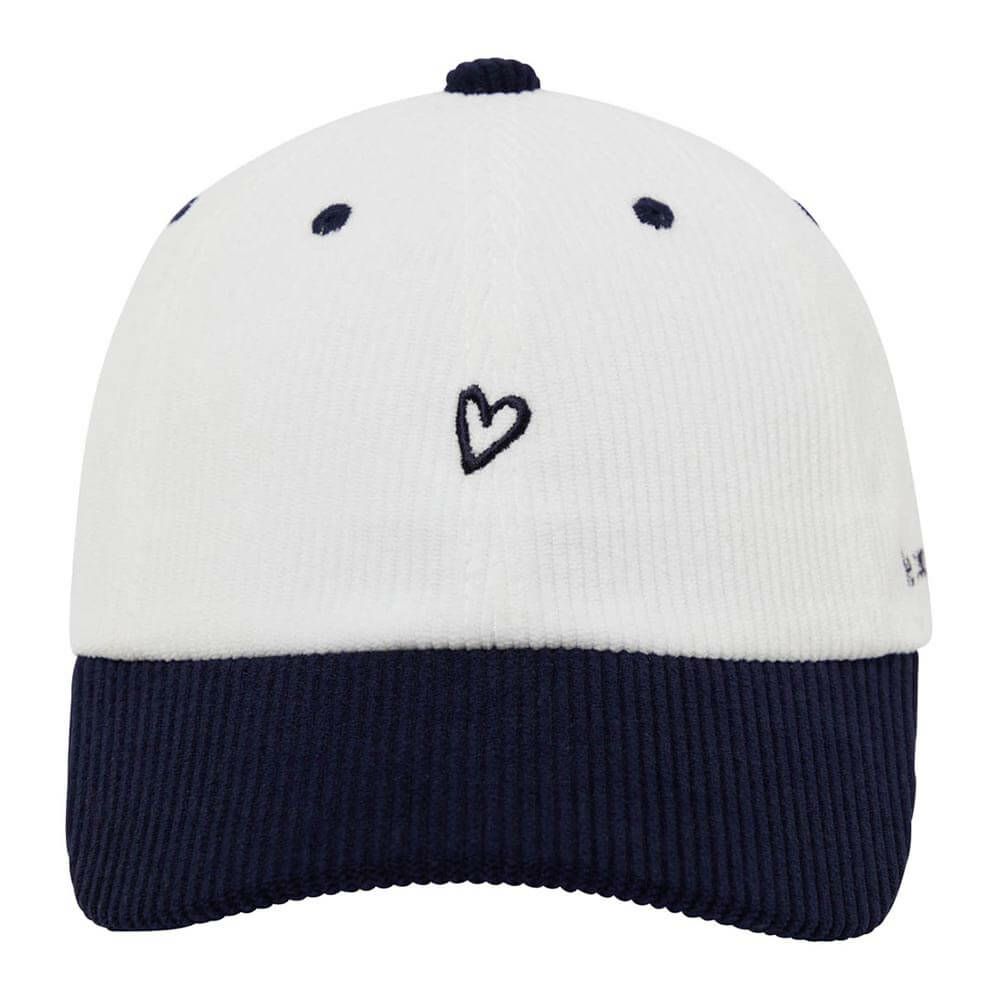 ルコック Le coq sportif　レディース コーデュロイ キャップ LG5FCP03L WH00 ホワイト　2025年モデル ホワイト