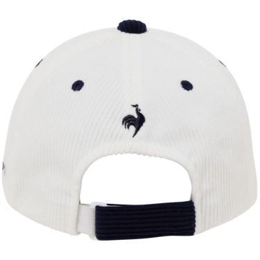 ルコック Le coq sportif　レディース コーデュロイ キャップ LG5FCP03L WH00 ホワイト　2025年モデル ホワイト 詳細2