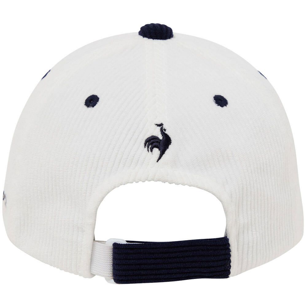ルコック Le coq sportif　レディース コーデュロイ キャップ LG5FCP03L WH00 ホワイト　2025年モデル ホワイト 詳細2