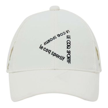 ルコック Le coq sportif　メンズ 撥水 キャップ LG5FCP05M WH00 ホワイト　2025年モデル ホワイト