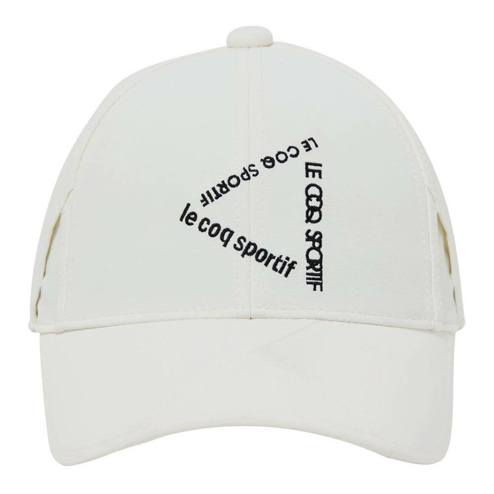 ルコック Le coq sportif　メンズ 撥水 キャップ LG5FCP05M WH00 ホワイト　2025年モデル ホワイト