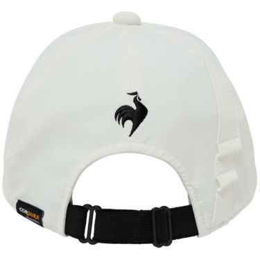 ルコック Le coq sportif　メンズ 撥水 キャップ LG5FCP05M WH00 ホワイト　2025年モデル ホワイト 詳細2