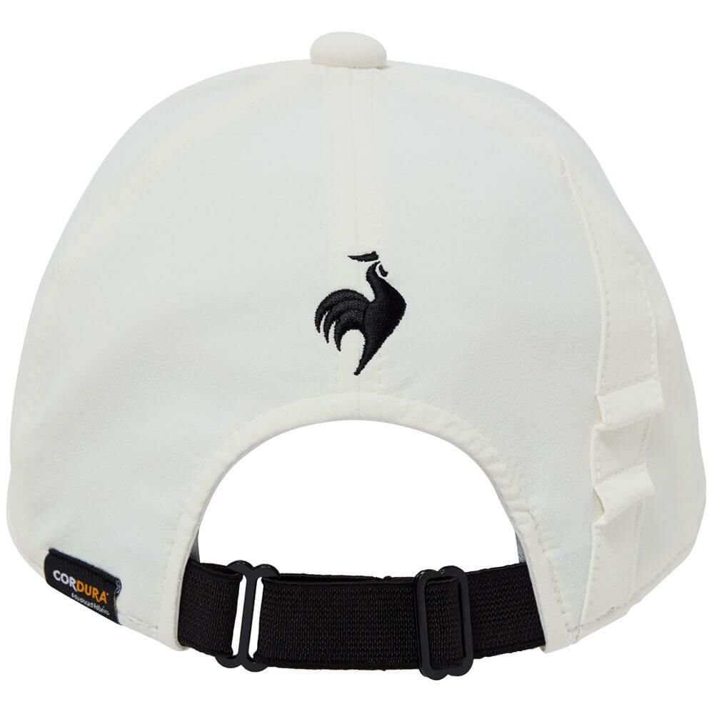 ルコック Le coq sportif　メンズ 撥水 キャップ LG5FCP05M WH00 ホワイト　2025年モデル ホワイト 詳細2
