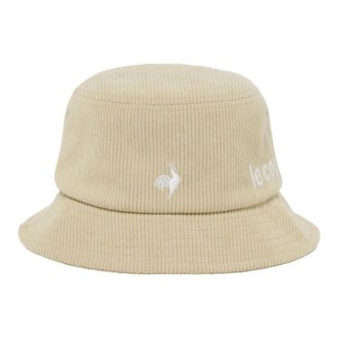 ルコック Le coq sportif　レディース コーデュロイ ハット LG5FCP71L BG00 ベージュ　2025年モデル ベージュ